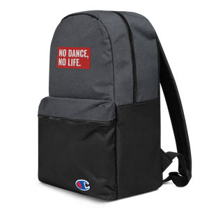 NO DANCE, NO LIFE - Embroidered Champion Backpack - LikeDancers