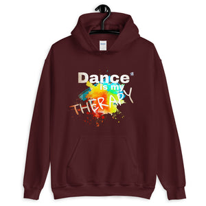 DANCE IS MY THERAPY - Unisex Hoodie - LikeDancers