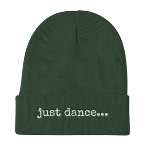 Embroidered Beanie JUST DANCE - LikeDancers