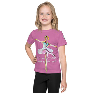 Kids T-Shirt LIFE WITHOUT BALLET WOULD BE POINTELESS - LikeDancers