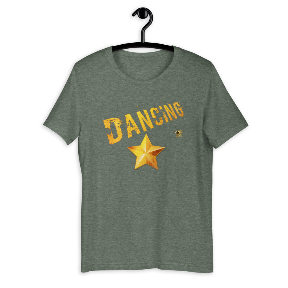 DANCING STAR - Short-Sleeve Unisex T-Shirt - LikeDancers