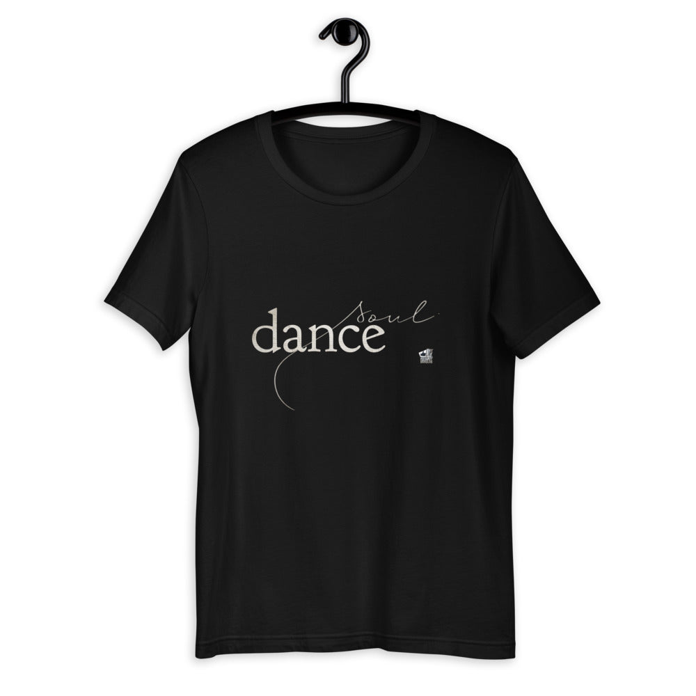 DANCE SOUL - Short-Sleeve Unisex T-Shirt (dance shirts, dance t-shirt, dance gift, dance top, dance apparel, dancewear) - LikeDancers