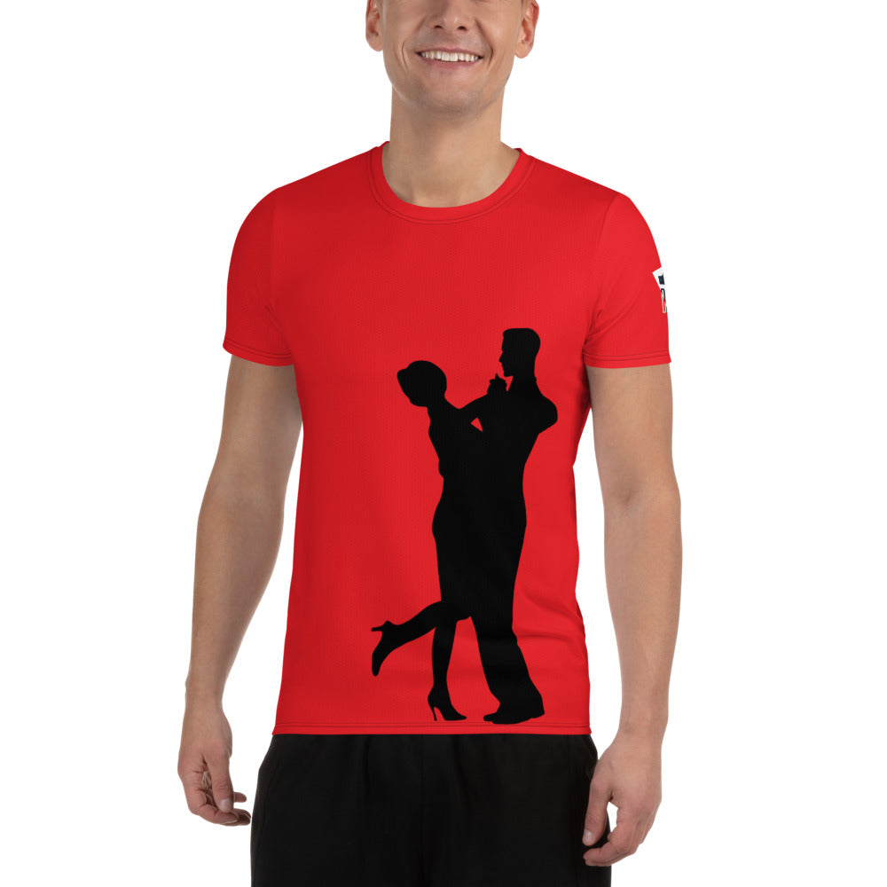 Men's Athletic T-shirt DANCE TO EXPRESS - LikeDancers