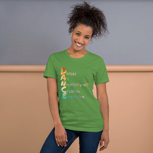 Short-Sleeve Women's T-Shirt D.A.N.C.E. - LikeDancers